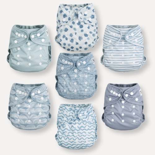 Something Blue Diaper Covers