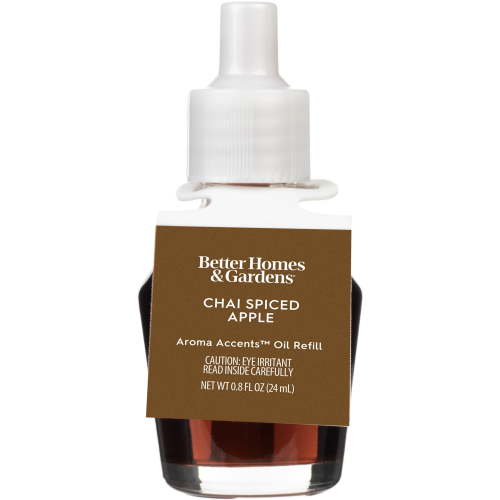Better Homes and Gardens Aroma Accents Oil Refill, Chai Spiced Apple, 24mL