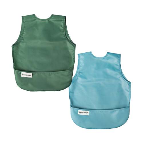 Tiny Twinkle Mess-proof Apron Bib 2 Pack