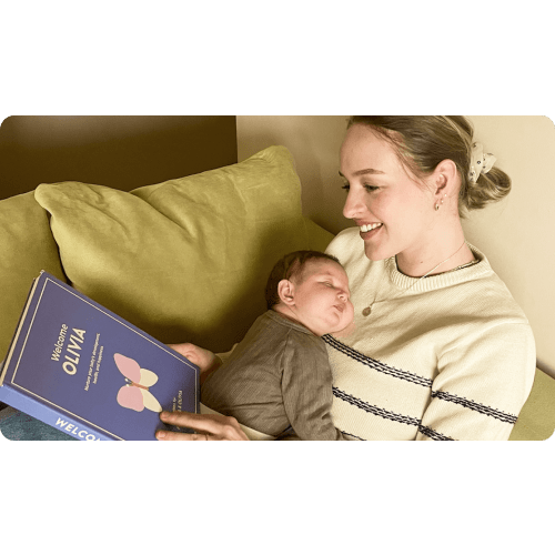 Welcome Baby: Personalized Baby Book