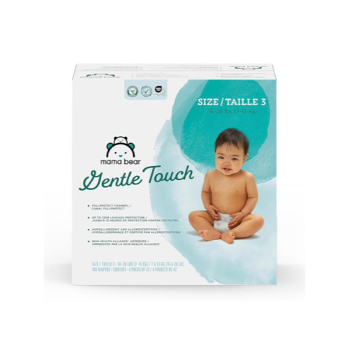 Diapers Size 3 (168 Count): Mama Bear