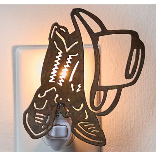 Cowboy Boots & Hat Nightlight