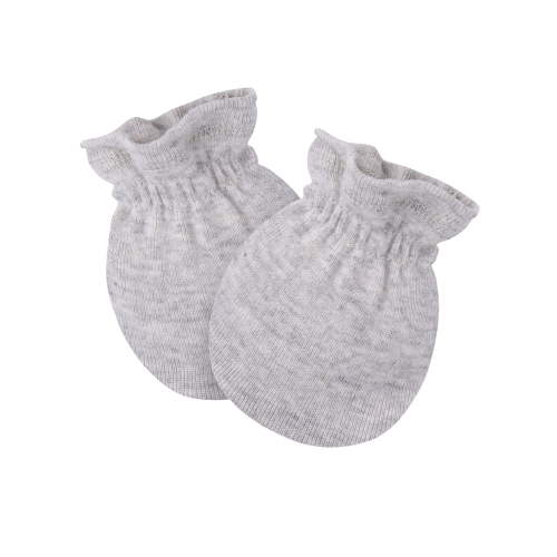Gerber Baby Boy or Girl Neutral Adjustable Cotton Mittens, 4-Pack, 0/6 Months