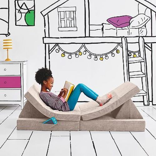 Yourigami Folding Convertible Kids and Toddler Play Couch