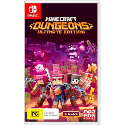 NINTENDO SWITCH Minecraft Dungeons (Ultimate Edition) - For Nintendo Switch