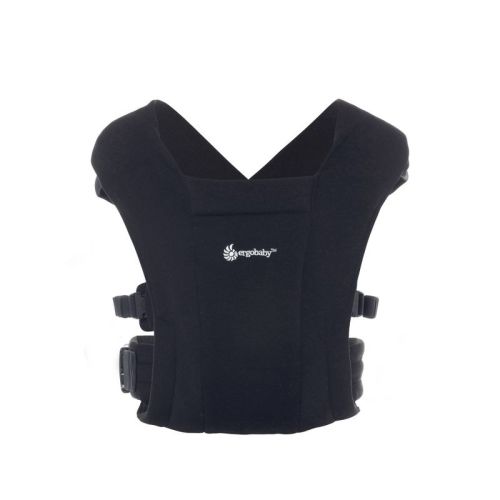 Ergobaby Embrace Cozy Knit Newborn Carrier - Pure Black