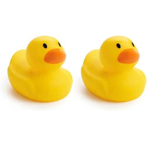 Munchkin® White Hot® Safety Bath Ducky Toy, Yellow, (Pack of 2)
