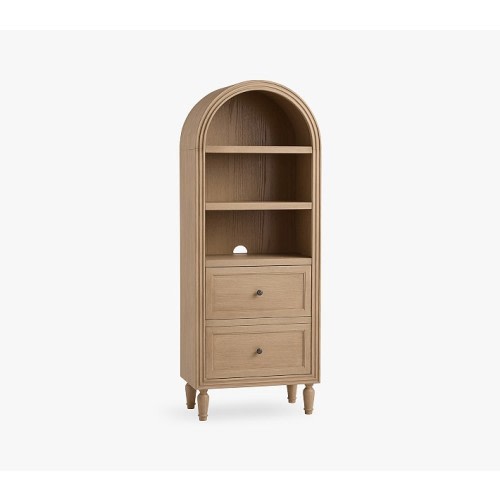 Aubrey Bookcase (25") - Seadrift
