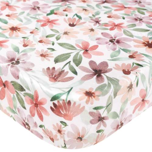 Premium Mini Crib Sheet - Natalie
