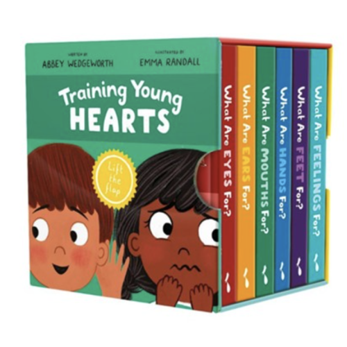 Training Young Hearts Board Books Boxed Set: 6 Lift-the-Flap Board Books & Guide for Grown-Ups: 9781802543278 - Christianbook.com