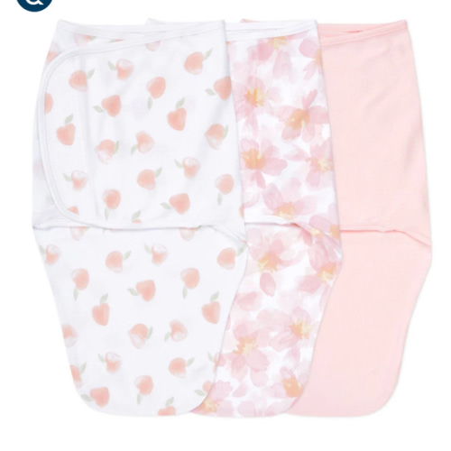 Garden Floral Easy Swaddle No Zipper 0-3M | aden + anais