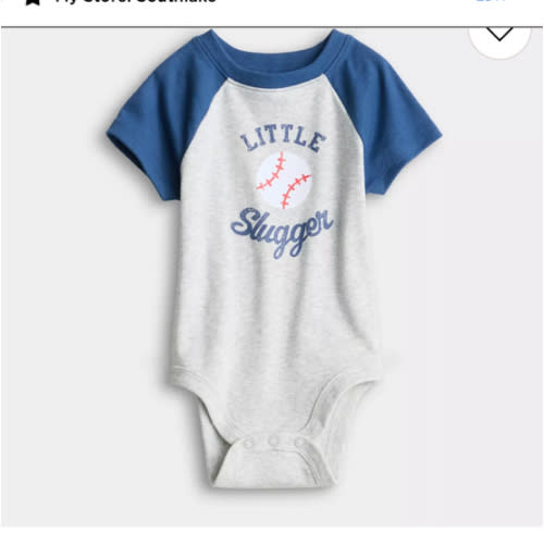 Baby Boy Jumping Beans® Raglan Bodysuit