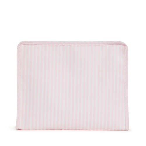 TRVL Roadie Large Zip Pouch PIMLICO Stripe Pink