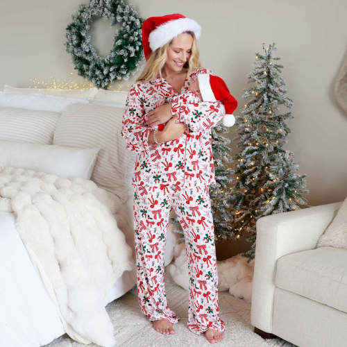 Women's Two Piece Flare Lounge Set | Bow What Fun