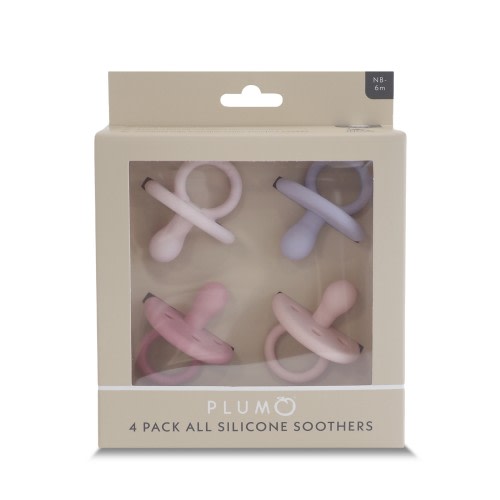 Plum 4pack Soothers Pink Soothers Girl Bundle 0-6 Months