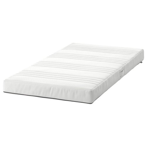 JÄTTETRÖTT Pocket spring mattress for cot - white 70x140x11 cm