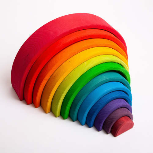 GRIMM's Spiel & Holtz - Rainbow Large 12 Pieces