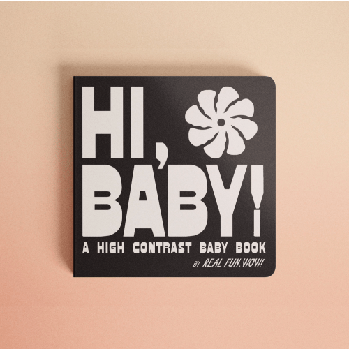 'hi, Baby!' High Contrast Baby Book