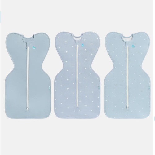 Swaddle Up Starter Bundle | Soft Blue | Mist Blue Boats | Blue Twinkle