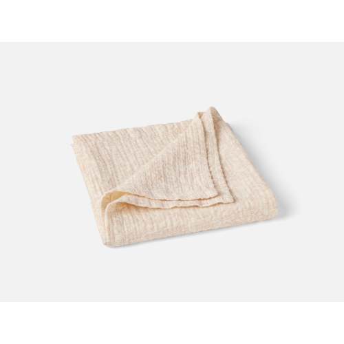 Organic Print Matelasse Baby Blanket
