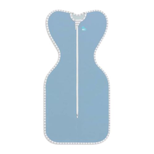 Love to Dream Swaddle UP, Baby Sleep Sack, Self-Soothing Swaddles for Newborns, 8-13 lbs, Snug Fit Helps Calm Startle Reflex, New Born Essentials for Baby, Dusty Blue