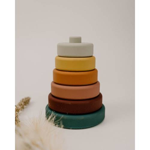 Silicone Stacking Toy  Toddler Toy  Minimalist Toy  Modern - Etsy