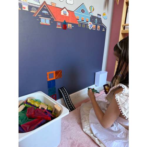 （NEW) Castle-Themed Magnetic Chalk Wall Decal – JoyKids