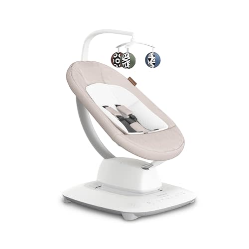 UPPAbaby Mamaroo Smart Swing with MotionSync & Newborn Insert - Charlie