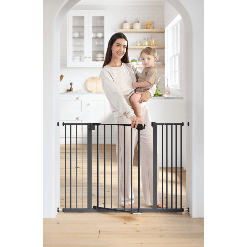 Baby Safety Gate with 3 Extensions
