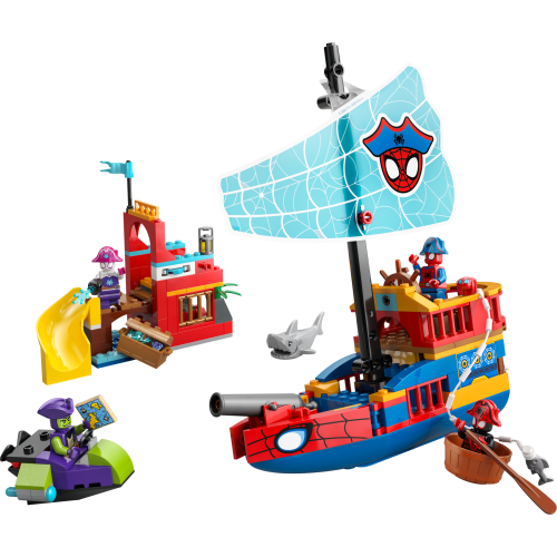 Team Spidey Pirate Ship