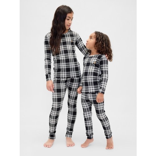 Kids & Baby Organic Brushed Cotton Holiday PJ Set
