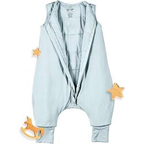 Nyte Nyte Baby - Sleeveless Soft Baby & Toddler Sleeping Sack, Breathable with Adjustable Feet Cuffs & Anti-Slip Grip