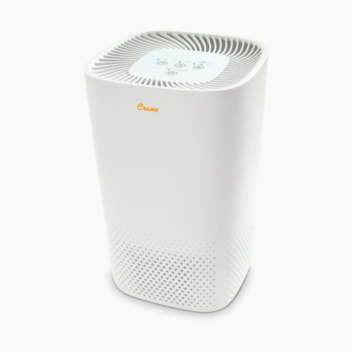 Crane Standard True HEPA Tower Air Purifier - White