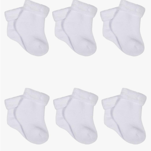 Gerber Baby Girls' 6-Pair Sock