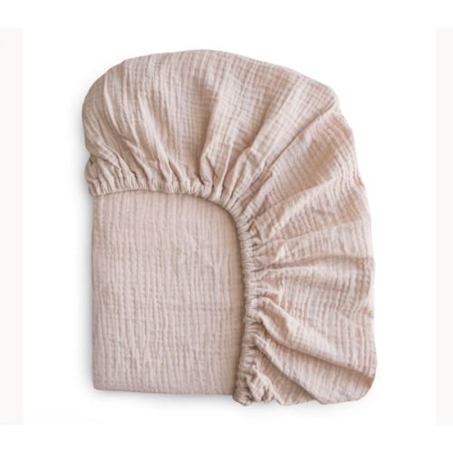 Mushie Extra Soft Muslin Crib Sheet – Babyletto