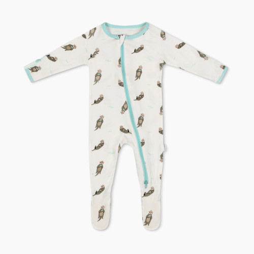 Bamboo Little Bamboo Footie - Otter, 0-3 M