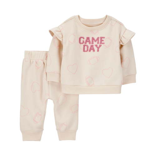 Carter's Child of Mine Baby Girl Outfit Set, 2-Piece, Sizes 0/3-24 Months