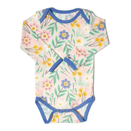 Copper Pearl Long Sleeve Bodysuit Baby: Ultra Soft Baby for Newborns, Boys, and Girls - Stylish, Comfortable, Overlap Shoulders, Premium Knit Fabric - 0-3 Months, Clara