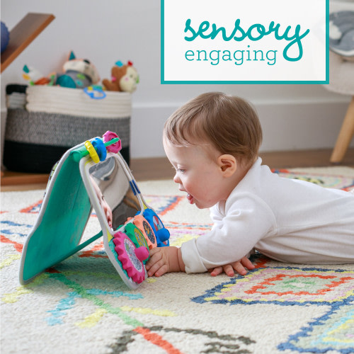 Busy Board Mirror & Sensory Discovery Toy