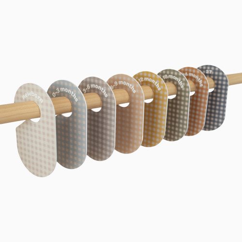3 Sprouts Closet Dividers in Gingham