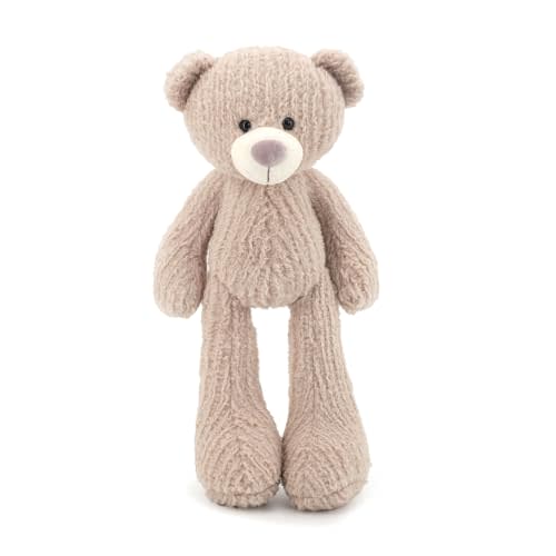 MR VIVICARE 18" Pink Bear Stuffed Animals for Boys and Girls,Soft and Adorable Stuffed Bear Plush Toys for Newborn Babies,Cuddly Stuffed Bear for Kids,Great Gifts on Birthday,Christmas