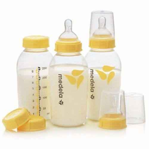 2 Pack - Medela Breastmilk Bottle Set, Bpa-free 8oz (2 sets)