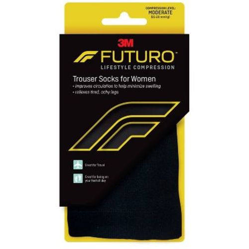 FUTURO Trouser Socks for Women, Relieves Spider and Varicose Veins