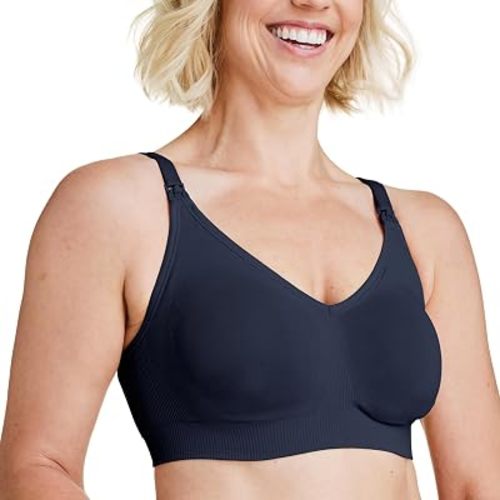 Bravado Designs Nursing Bras for Breastfeeding, Body Silk Seamless Wireless Bras for Women, Full Coverage Maternity Bra