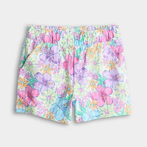 Baby & Toddler Girl Jumping Beans® Texture Knit Shorts