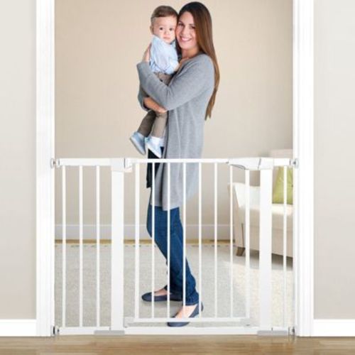 GOTGELIF Baby Safety Gate 29.5" to 43.3" Wide - Auto Close - Pressure Mount - Pet Gate