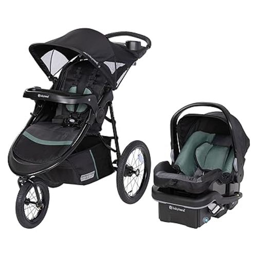 Baby Trend Expedition® DLX Jogger Travel System with EZ-Lift™ Plus Infant Car Seat, Dash Sage