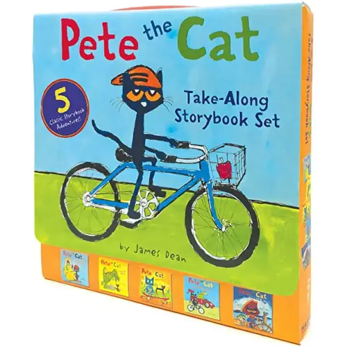 Pete the Cat Take-Along Storybook Set: A Box of 5 Books