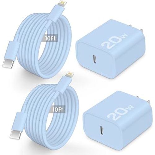 AISNI Fast Charger for iPhone 14 13 with 10 Ft iPhone Charger Cable