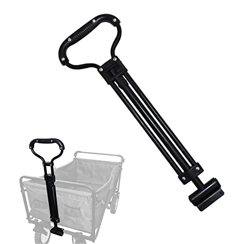 Wagon Replacement Pull Handle Spare,Stroller Wagon Pull Handle,Suitable for Outdoor Camping Trolley Handle Accessories(Not Including Wagon)